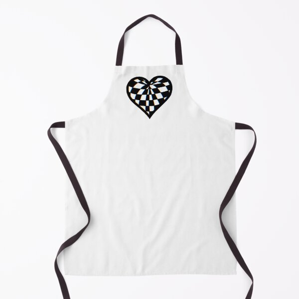Item preview, Checkered illusion heart designed and sold by Pandaerable.