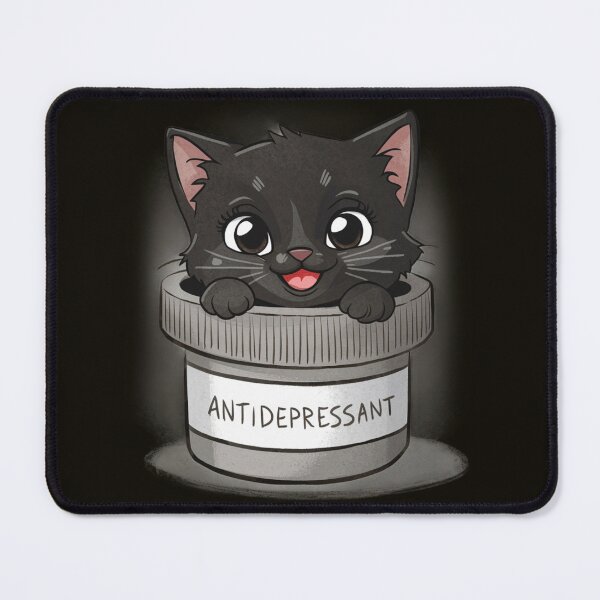 Item preview, Kitty Antidepressant Medicine of Love  designed and sold by SoulPaws.