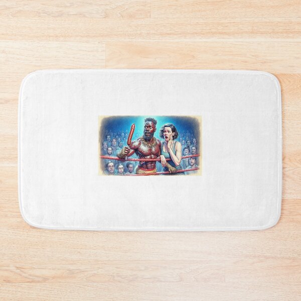 Item preview, The Wrestler, sausage on a Fork. Get Forked designed and sold by Get-Forked.