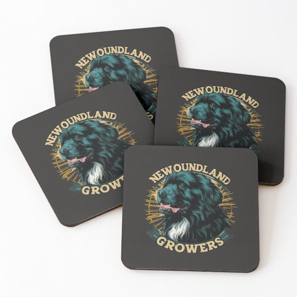 Item preview,  Cool t-shirt for big dog lovers.- 'NEWFOUNDLAND GROWLERS'. designed and sold by Gadget80.