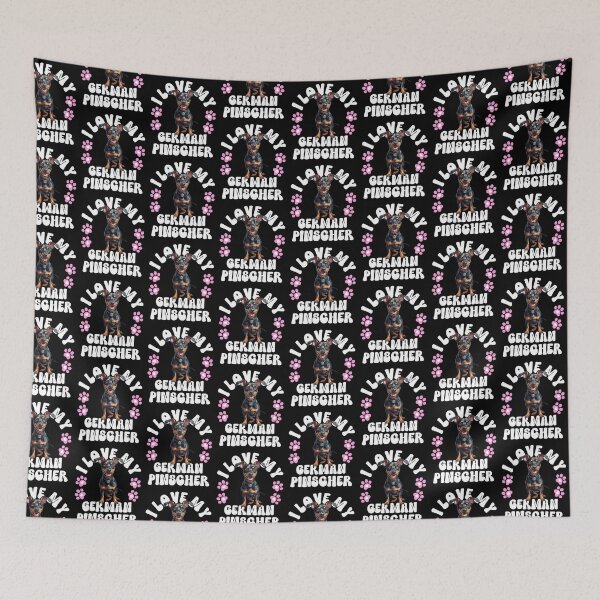 Item preview, I Love My German Pinscher designed and sold by TheAnimalZ00.