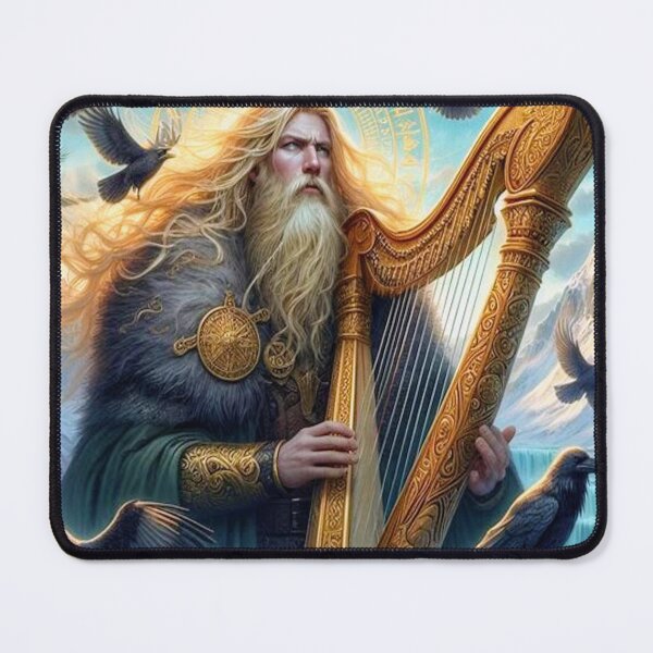 Item preview, Bragi, the Norse God of poetry designed and sold by Jonrir-Seidr.