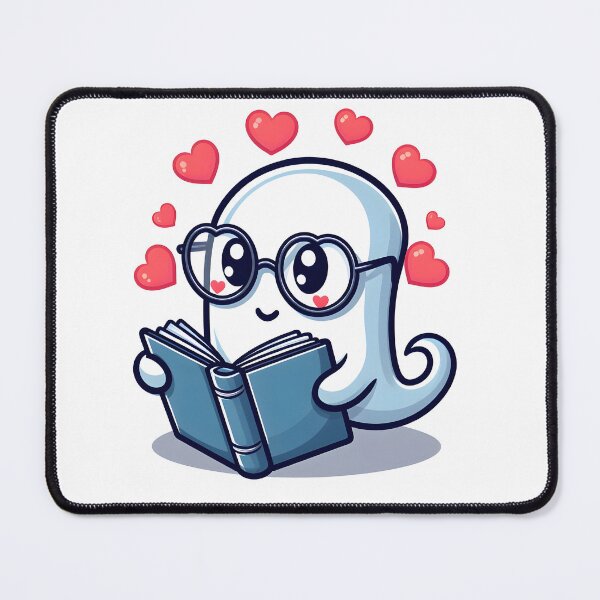Item preview, Kawaii Vivacious Wraith: Glasses With Hearts designed and sold by CanvasCutie.