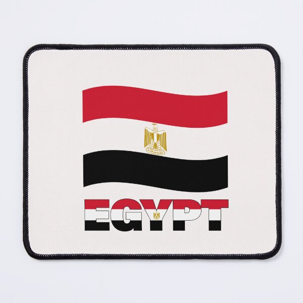 Item preview, EGYPTIAN Flag Map designed and sold by AnimalsDH305.