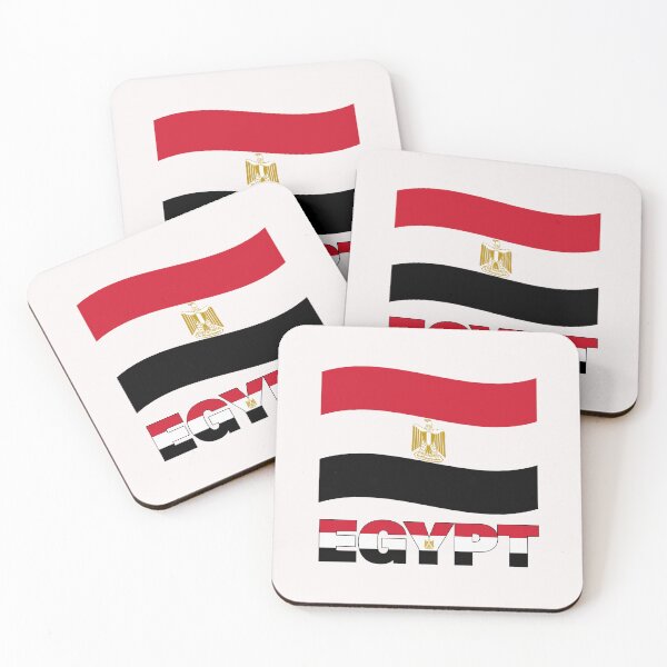 Item preview, EGYPTIAN Flag Map designed and sold by AnimalsDH305.
