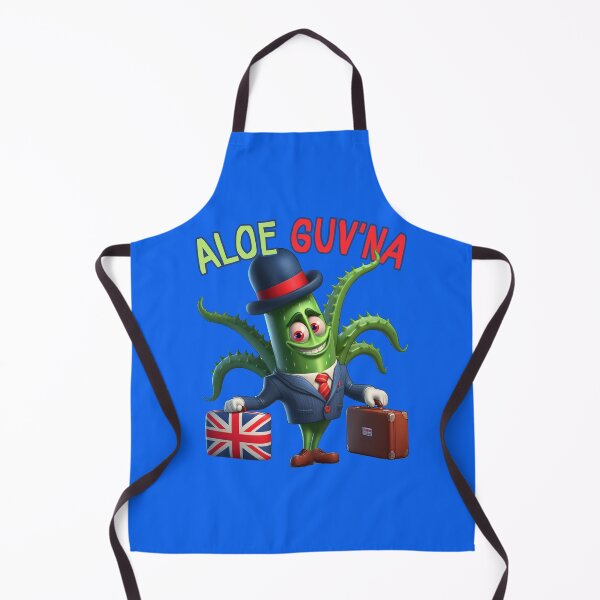 Item preview, Aloe Guv'na British Aloe Plant Funny Cartoon designed and sold by André Botes.