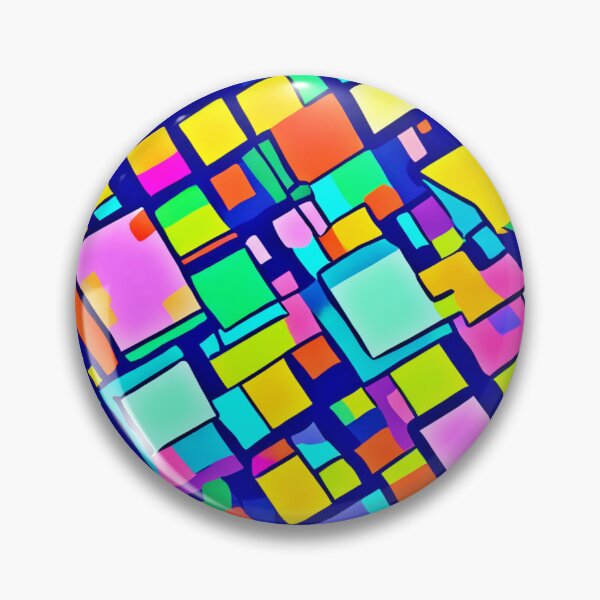 Item preview, Vibrant Abstract Cartoons designed and sold by Health And Fitness Posts e-Store.