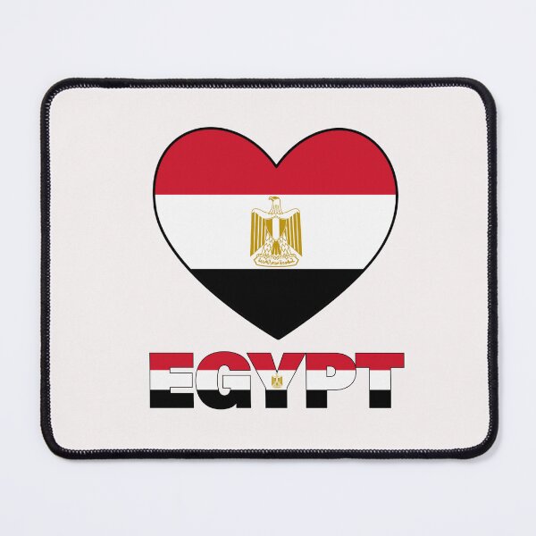 Item preview, EGYPTIAN Flag Map designed and sold by AnimalsDH305.