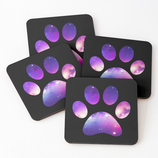 Item preview, Cosmic Purple Paw designed and sold by Pati-Design.