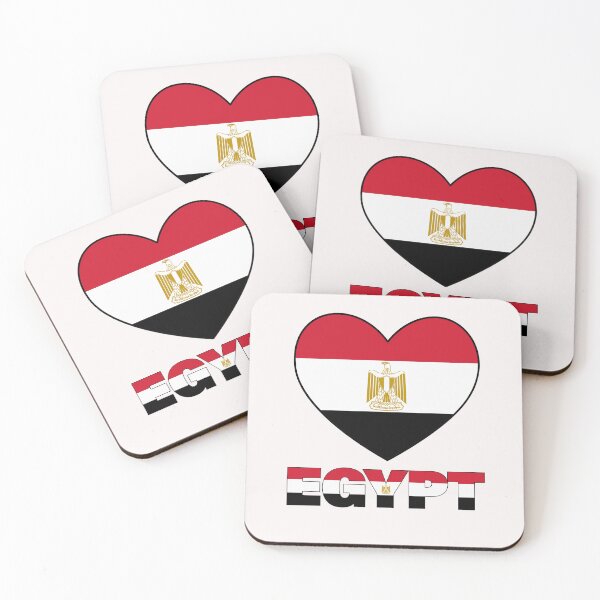 Item preview, EGYPTIAN Flag Map designed and sold by AnimalsDH305.