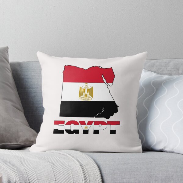 Item preview, EGYPTIAN Flag Map designed and sold by AnimalsDH305.