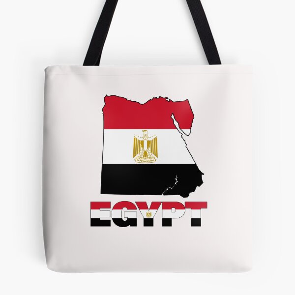 Item preview, EGYPTIAN Flag Map designed and sold by AnimalsDH305.