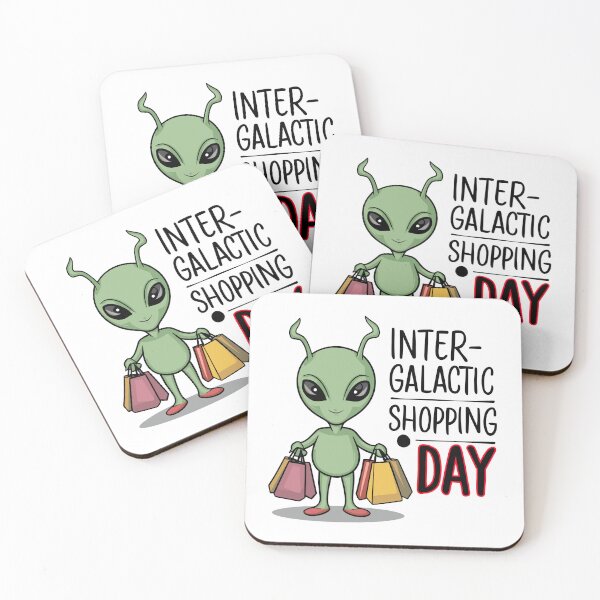 Item preview, Intergalactic Shopping Day designed and sold by MaateoDesign.