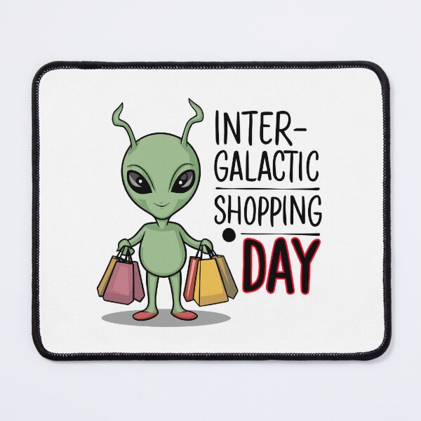 Item preview, Intergalactic Shopping Day designed and sold by MaateoDesign.