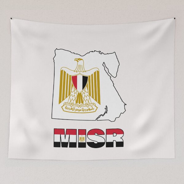 Item preview, EGYPTIAN Flag Map designed and sold by AnimalsDH305.