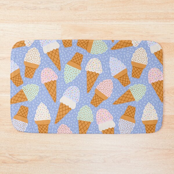 Item preview, Gelato party - Pastel blue designed and sold by Illustrated by Nat.