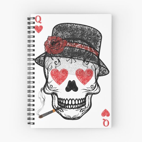 Item preview, card of hearts with skull designed and sold by KalpeaTytto.