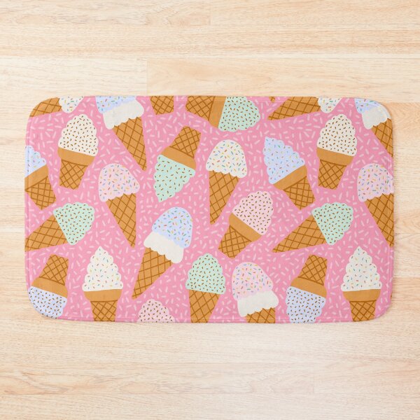 Item preview, Gelato party - Pastel pink designed and sold by Illustrated by Nat.