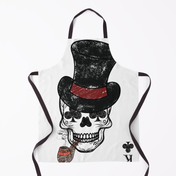 Item preview, card of clubs with a skull designed and sold by KalpeaTytto.