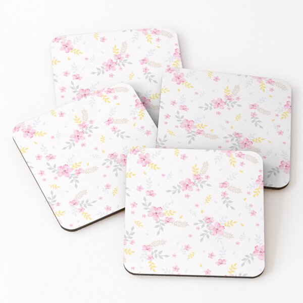 Item preview, Delicate Spring Flowers Pattern designed and sold by Andrea Longar.