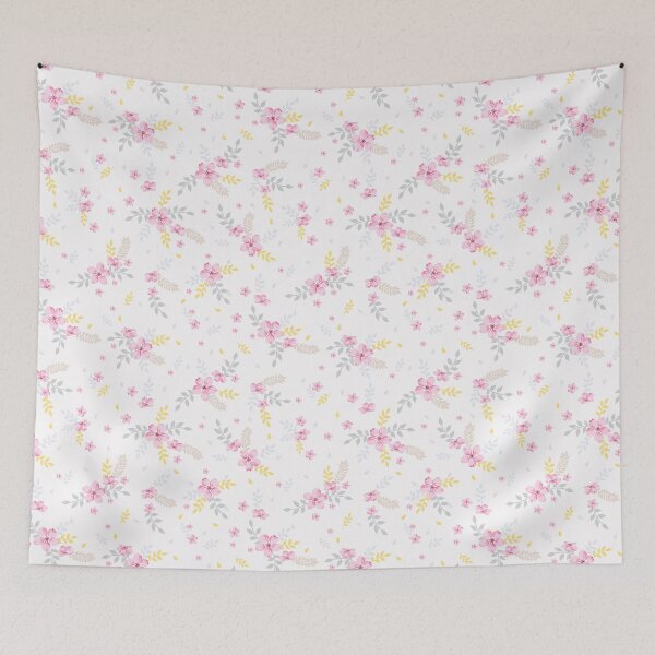Item preview, Delicate Spring Flowers Pattern designed and sold by Andrea Longar.