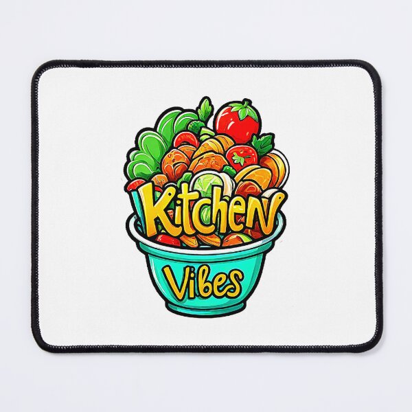 Item preview, Food Logo KITCHEN VIBES. designed and sold by Giulivo Store Graphic.