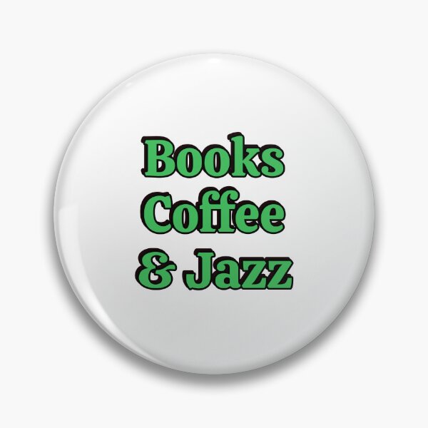 Artikelvorschau, Bücher Kaffee und Jazz entworfen und verkauft von Inspirationmotivation.