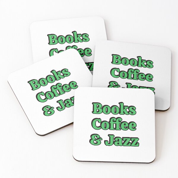 Item preview, Books coffee and Jazz designed and sold by Inspirationmotivation.