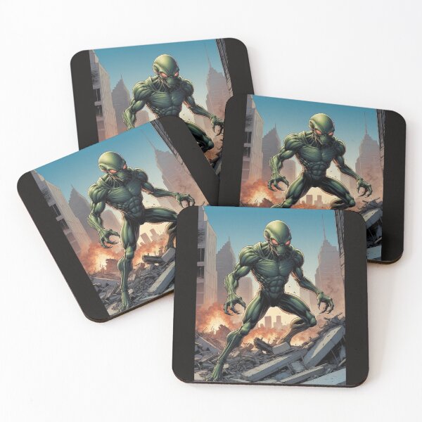 Item preview,  Andy Kubert inspired alien. designed and sold by cannon777.