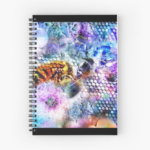 Item preview, Whimsical bee art designed and sold by Amanda Cocking.