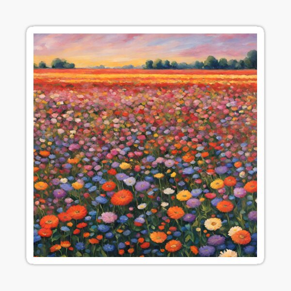 Item preview, Field of Flowers designed and sold by AAA613.