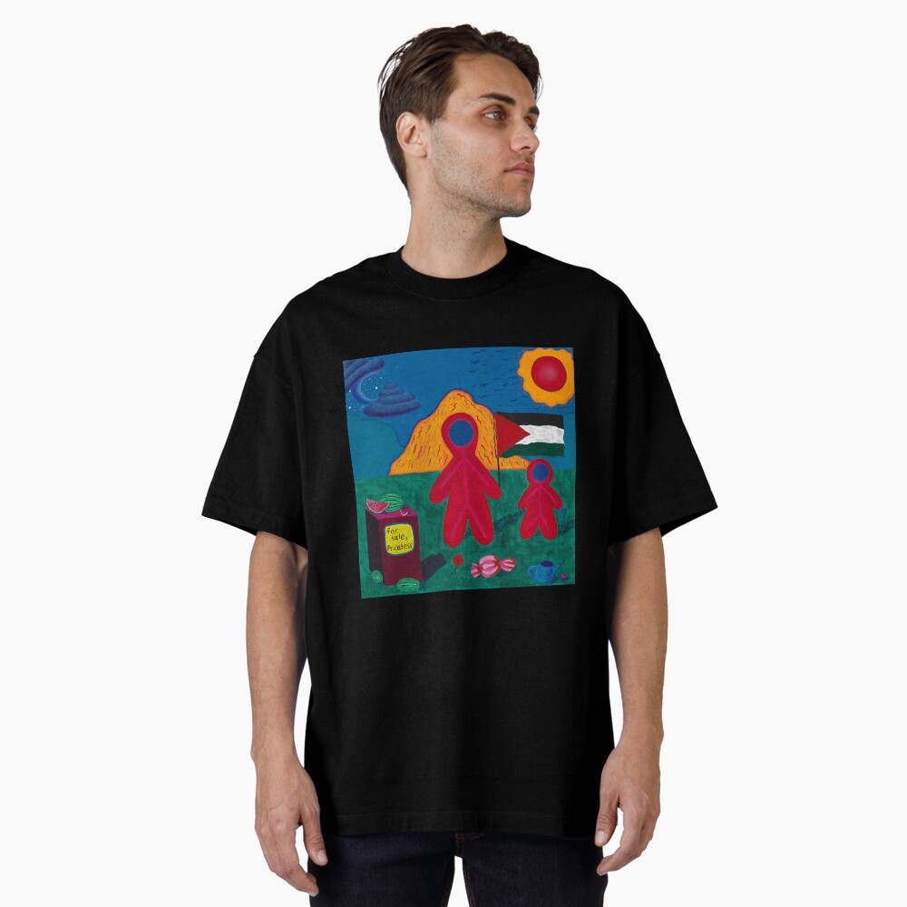 Item preview, Oversized T-Shirt designed and sold by marie-magnetic.