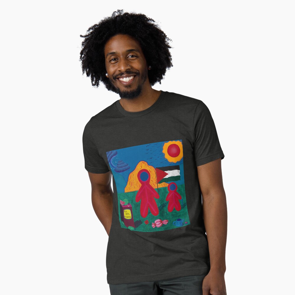 Item preview, Tri-blend T-Shirt designed and sold by marie-magnetic.