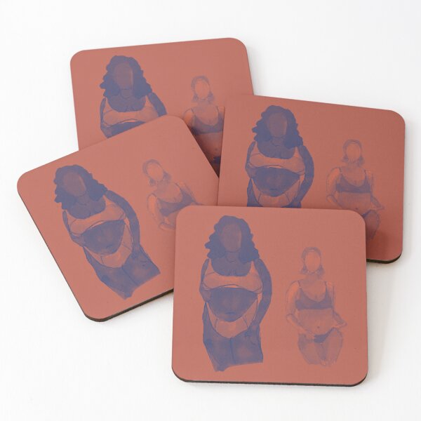 Item preview, posing models in orange designed and sold by sundaysfml.