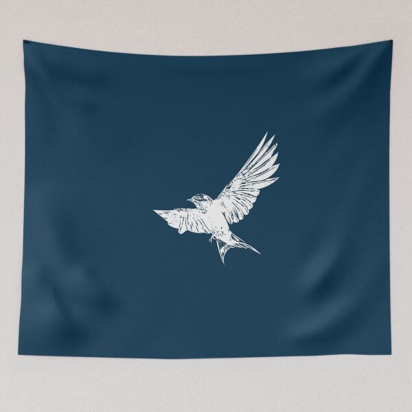 Item preview, Barn Swallow White Design  designed and sold by designsasstultd.
