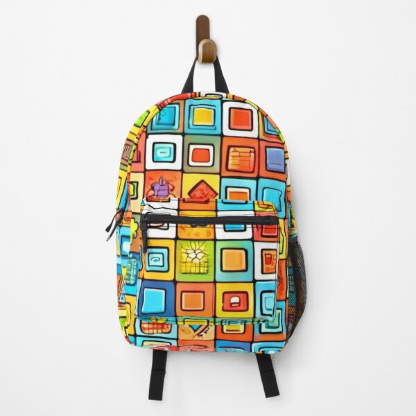 Item preview, Comic Object Patterns: Colorful Art designed and sold by Health And Fitness Posts e-Store.
