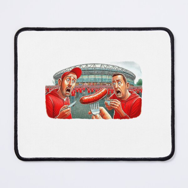 Item preview, England Fans, sausage on a Fork. Get Forked designed and sold by Get-Forked.