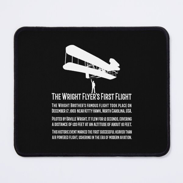 Item preview, Wright Brothers Flyer First Plane Flying Kitty Hawk Infographic designed and sold by MilitaryMart.