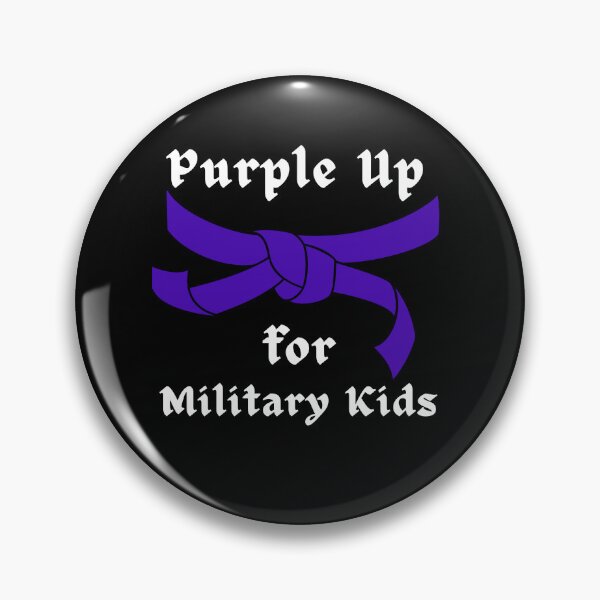 Item preview, Purple Up For Military Kids Bjj  designed and sold by KrisRubinArt.