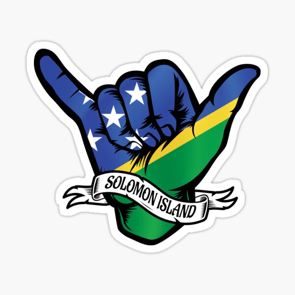 Item preview, Solomon Island Shaka Hand Flag designed and sold by Margival.