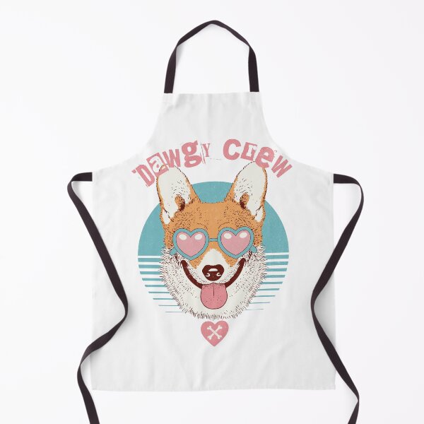 Item preview, Corgi Dog Dawgy Crew Print designed and sold by Thehatinthecat.