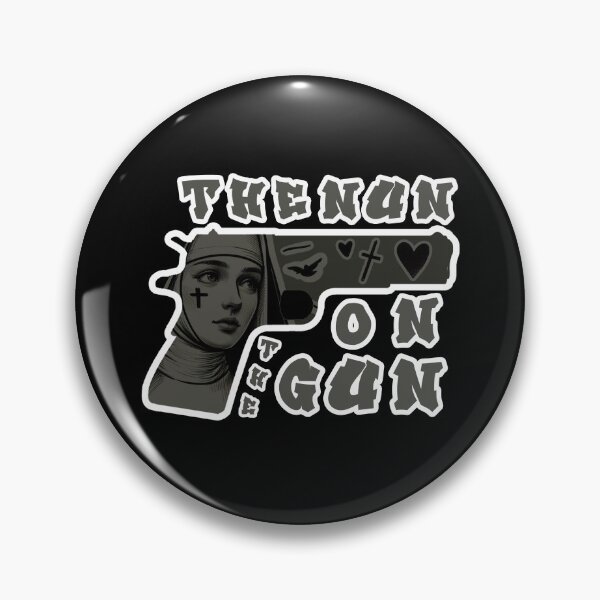 Item preview, The Nun On The Gun designed and sold by Echonn.