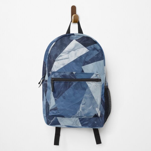 Item preview, blue geometry mosaic pattern design designed and sold by Anshu3813.