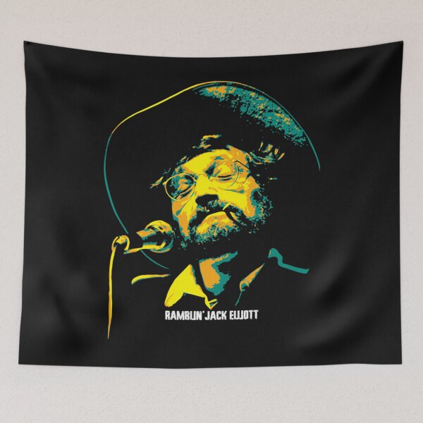 Item preview, Ramblin Jack Elliott Elliot Charles Adnopoz American Folk Singer Classic T-Shirt designed and sold by RebekHermann.