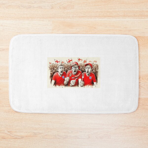 Item preview, England Fans, sausage on a Fork. Get Forked designed and sold by Get-Forked.
