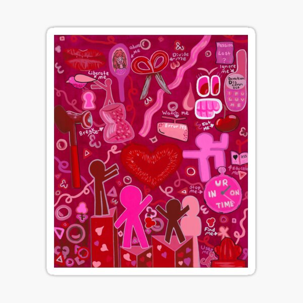 the idle infatuation of idiosyncrasy Sticker