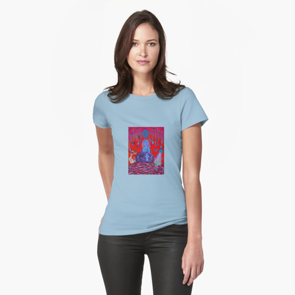 Item preview, Fitted T-Shirt designed and sold by marie-magnetic.