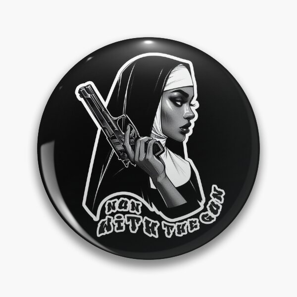 Item preview, Nun With The Gun designed and sold by Echonn.