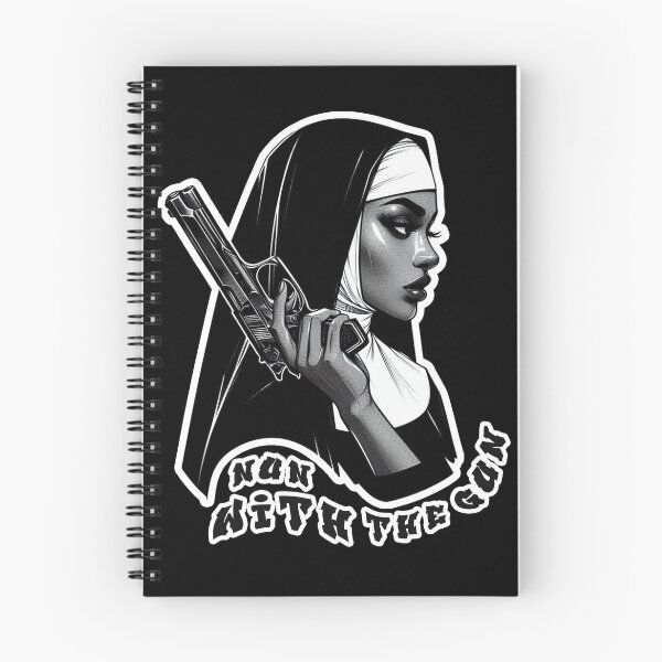 Item preview, Nun With The Gun designed and sold by Echonn.