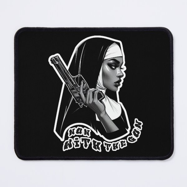 Item preview, Nun With The Gun designed and sold by Echonn.